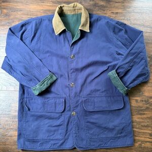 Vintage Reversible Cotton Brandon Thomas Barn Chore Coat